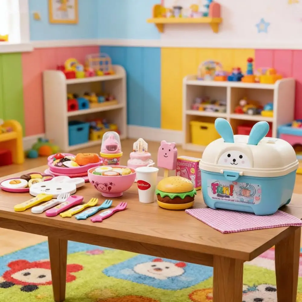 Voederspeelgoedset Pudding Aardbeiengelei Dessert Fantasiespel Keukenspeelgoed Kinderen Kinderen Rollenspel Educatief cadeauaccessoire