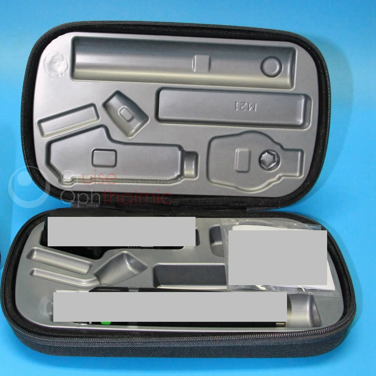 Ophthalmology Diagnose Set Empty Bag For Replacement 4 Slots Included