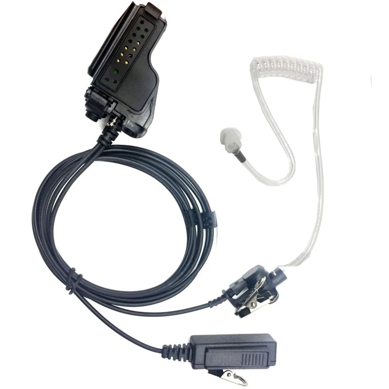 Earpiece Mic Headset for Motorola HT1000 XTS2500 XTS2250 MTS2000 MT2000 MT6000