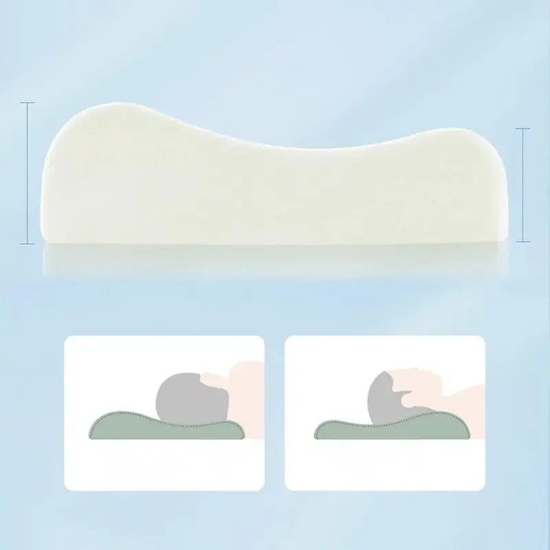 Ergonomic Pillow for Toddler soft Skin-Friendly Calming Cushion Pillow Girls Kids Boys Travel Daycare Preschool Nap Time