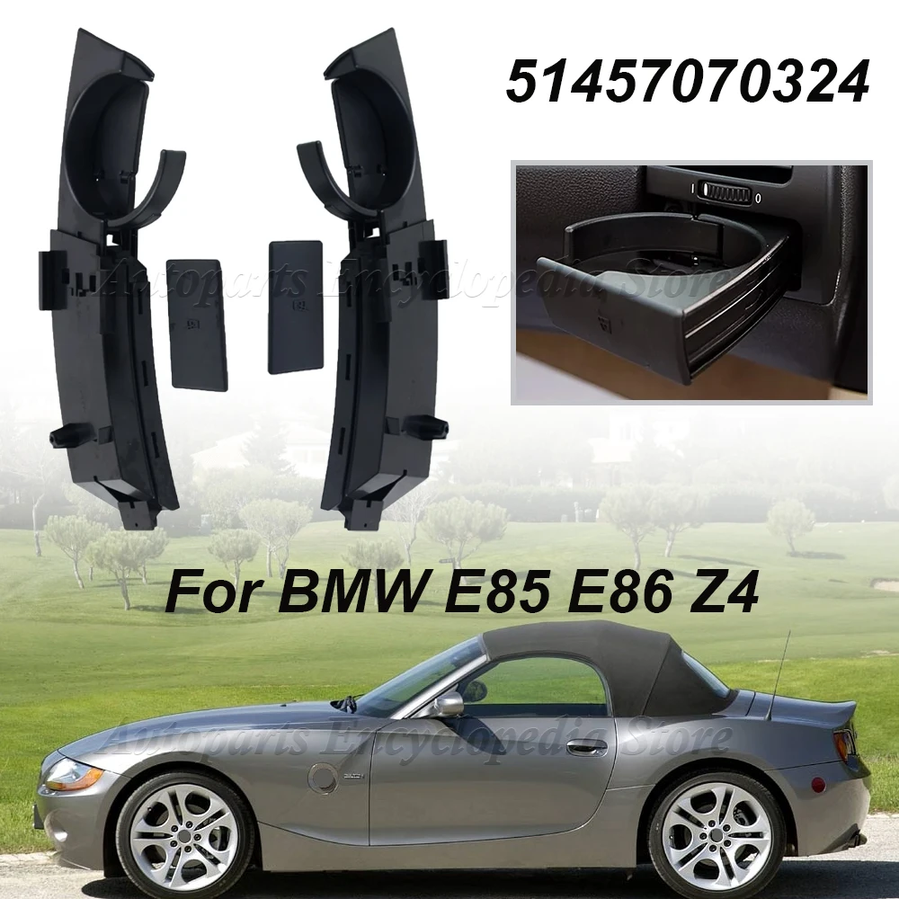 51457070323 51457070324 51457070325 51457070326 For BMW E85 E86 Z4 Black Car Dashboard Cup Holders Dashboard