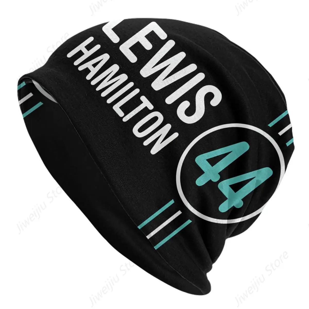 Lewis Hamilton Formula1 Motorsports Thin Skullies Beanies Autumn Spring Caps For Men Women Ski Caps Bonnet Hats