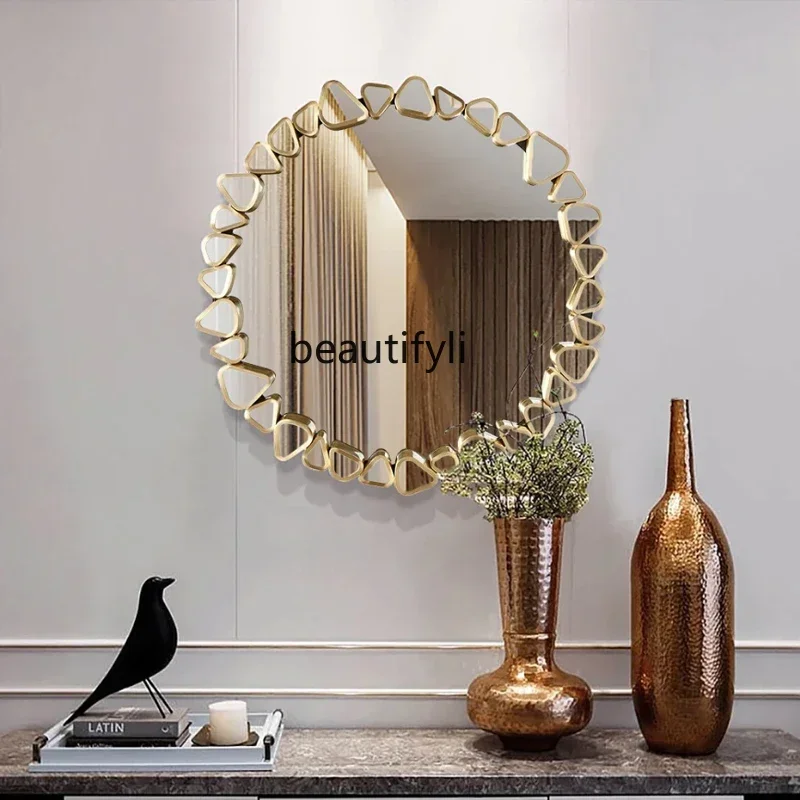 

YA17 Dormitory-specific household female vanity mirror desktop, portable small vanity mirror, folding