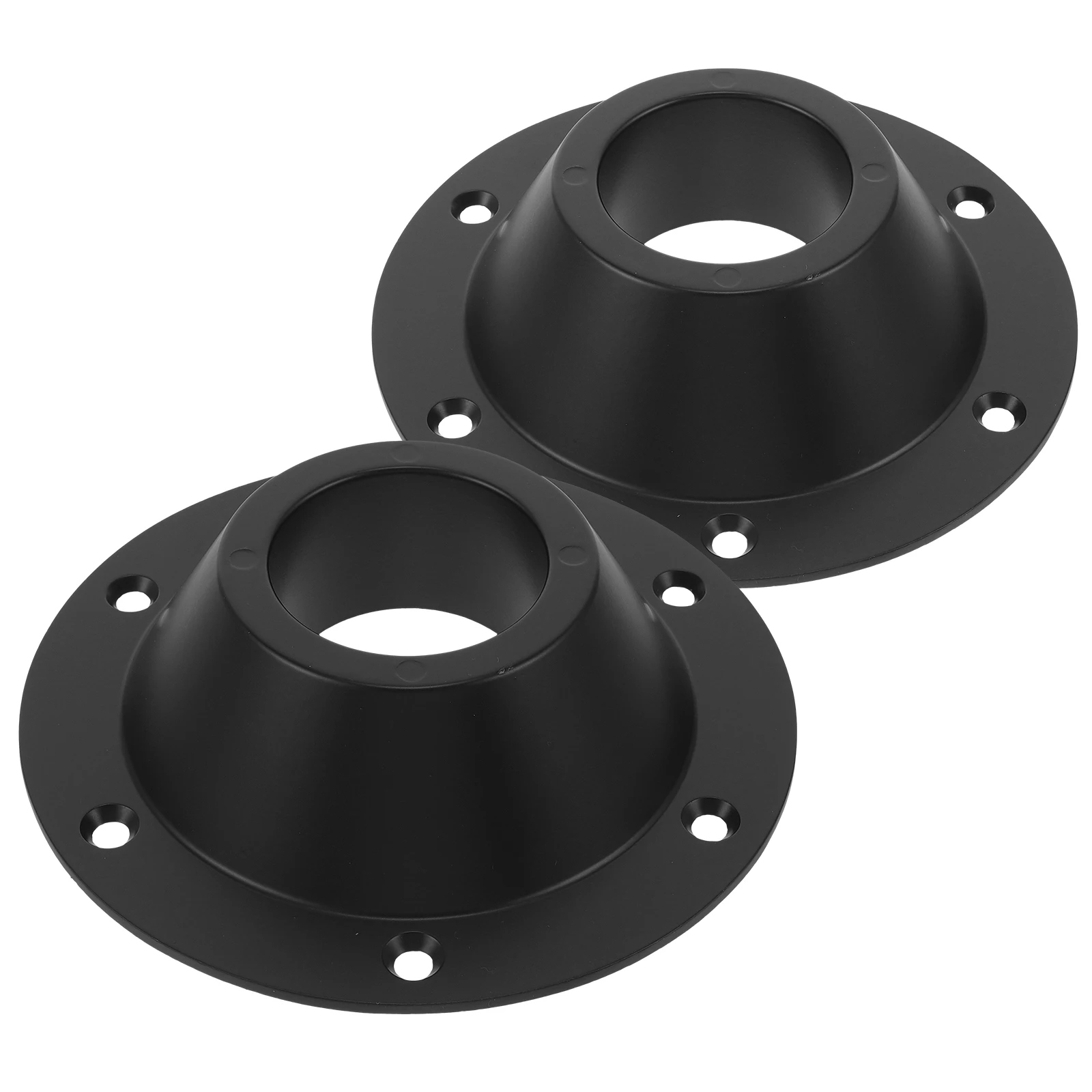 

2 Pcs Aluminum Table Base Camper Mount Pedestal Leg Bracket Rv Plate Flush Lightweight Durable Installation Rv Boat Settings