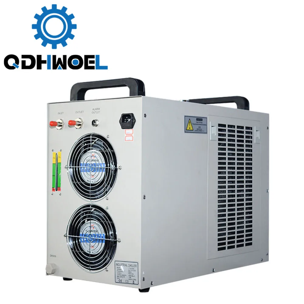 

QDHWOEL 220V CW-5200AG Laser Water Chiller for Cooling A Single 150W or Dual 100W CO2 laser tubes