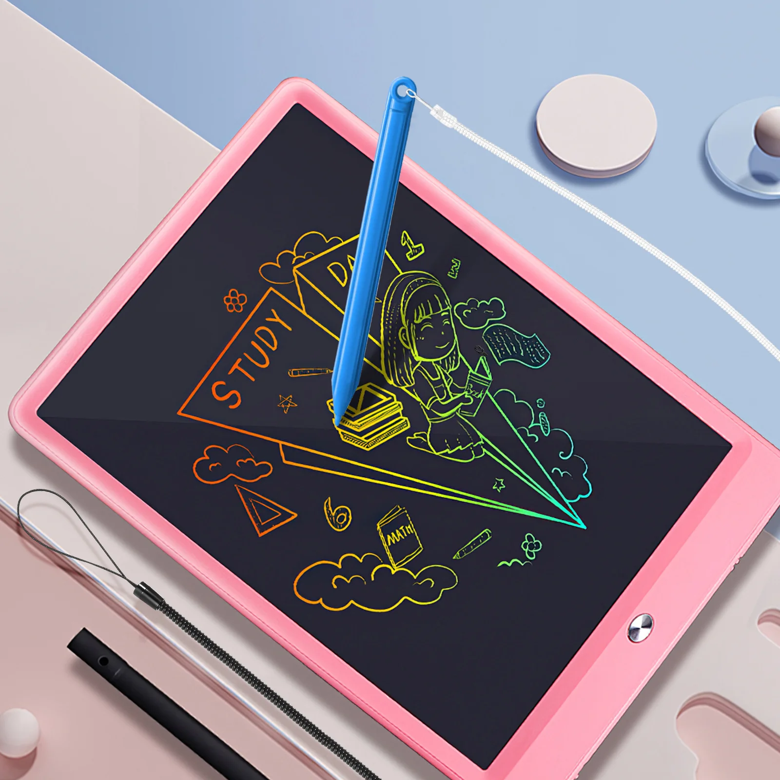 

8Pcs Stylus Pen Spring Rope Versatile Lanyard Strap String for Secure Accessory Use Spring Rope for Stylus Pen