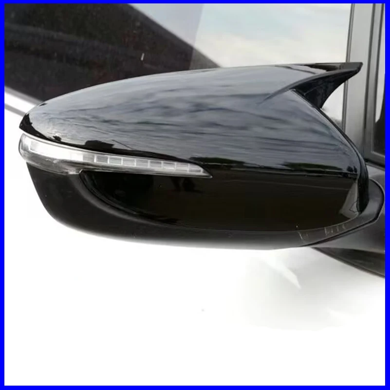 

Car Styling For KIA Seed 2013-2017 Rearview Mirror Cover Cap Decoration With Horn Trim Auto Parts Accessories