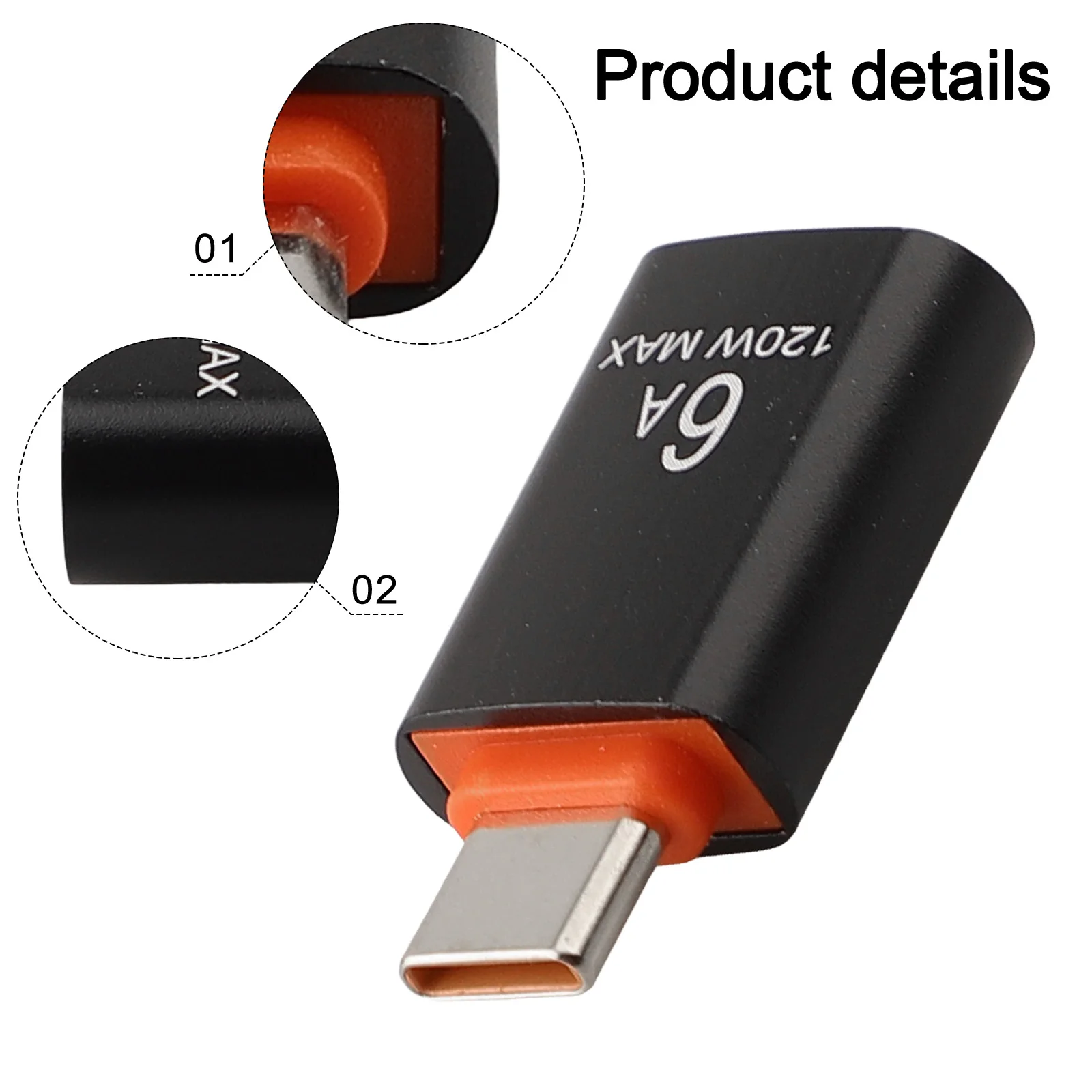 6AUSB 3.0 To C OTG Adapter USB USB-C Male To Micro USB Female Converter For S20 OTG Connector