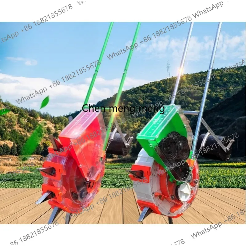 

Hand push seeder peanut corn soybean rice wheat rapeseed multifunctional new automatic small spot seeder