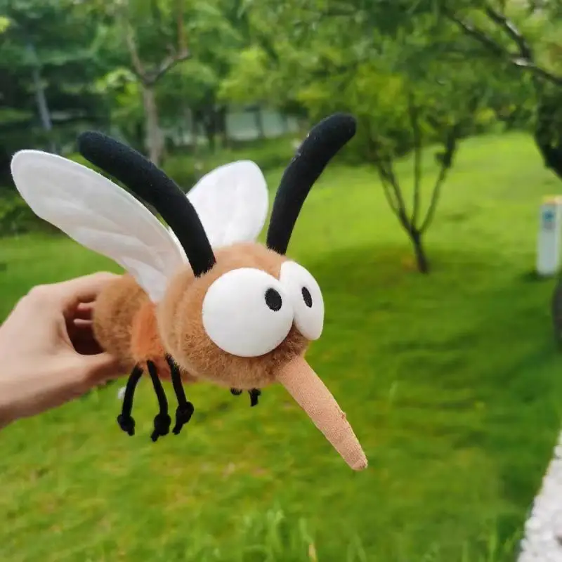 

Мягкая плюшевая игрушка-комар JOOKI, забавная подушка для сна, подарок на день рождения для девочек, декор для спальни