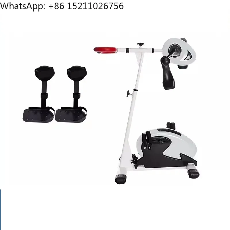 Under Desk Quiet Rehabilitation Magnetic Home Foot Hand Arm Physiotherapy Mini Pedal Exercise Bike for Elderly Disabled People