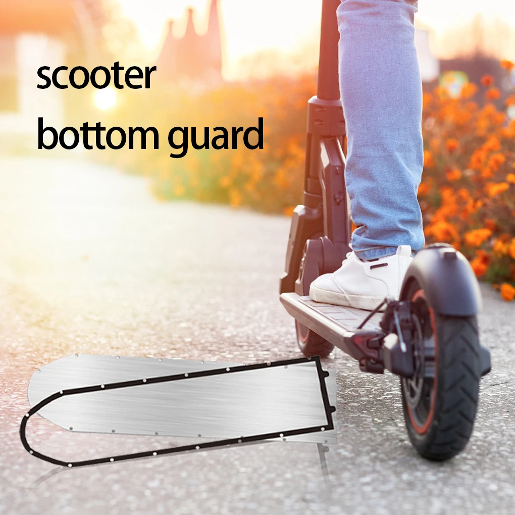 

Шасси электрического скутера, крышка для скейтборда из нержавеющей стали, замена обновления, протектор, щит для обслуживания, аксессуар