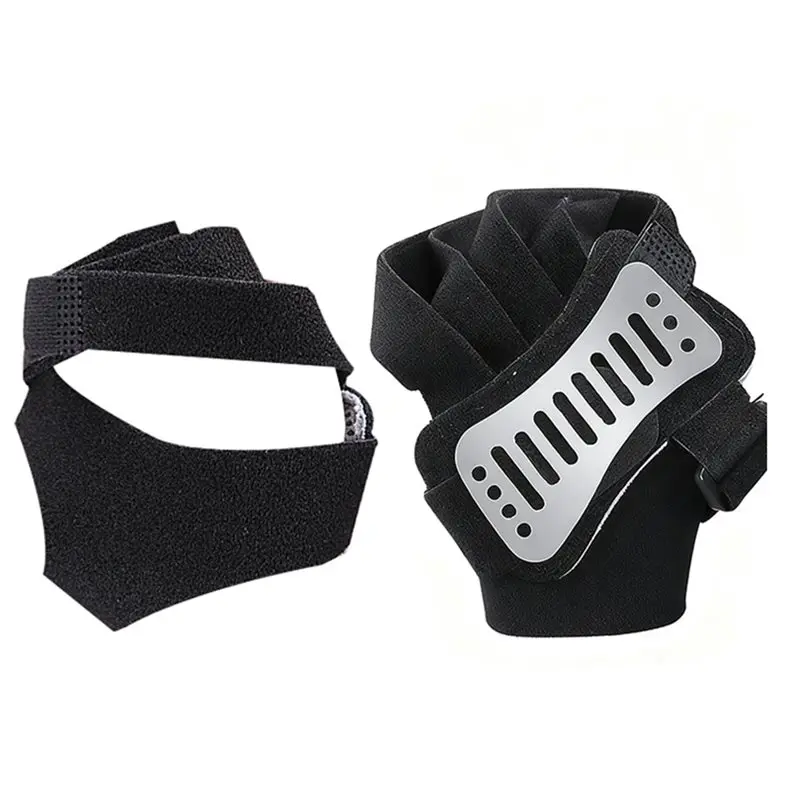 【BIG SALE】Metal Splint For Finger Support For Finger Deviation And Drift Hand Support Protector Bracket, Half-Palm Glove