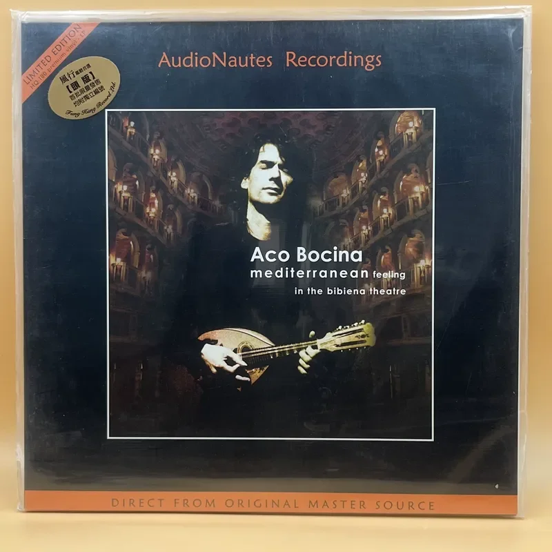 Disco de Vinilo LP, Aco Bocina Mandolin, Música de Estilo Mediterráneo, Edición Limitada