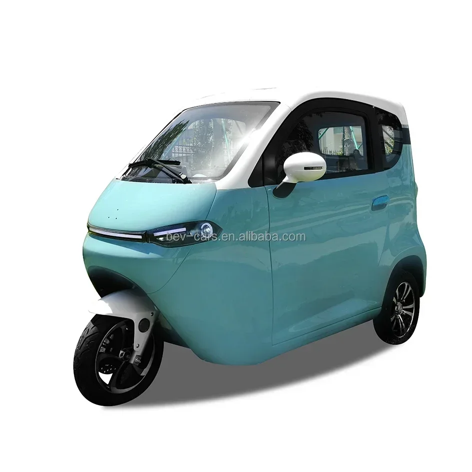 EEC L2e enclosed electric tricycle electric cabin scooter electric trike for adult