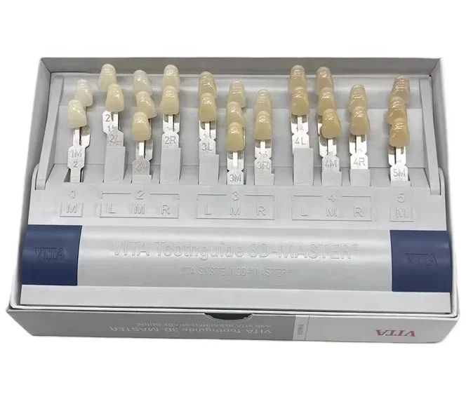 

Dentals Teeth Color Guide Toothguide 3D-MASTER with Bleached Shade Guide/Dental color chart 29 color resins veneer ceramic patch