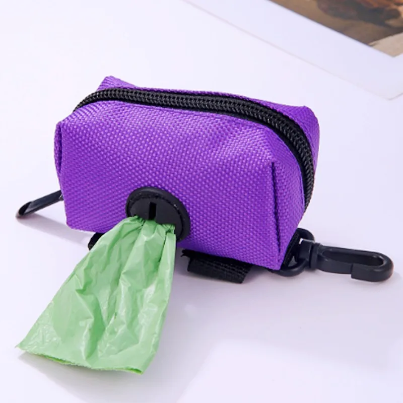 

Dog Poop Bag Dispenser Portable Pet Poop Bag Holder Hangingable Garbage Bags Dispenser for Dog Walking Mini Bags Pet Accessories