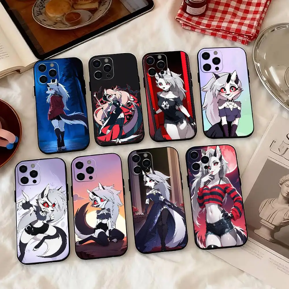 

Helluva Boss Loona-a Phone Case For iPhone 17, 16,15,14,13,12,11 Plus,Pro Max, Others Soft Black Cover