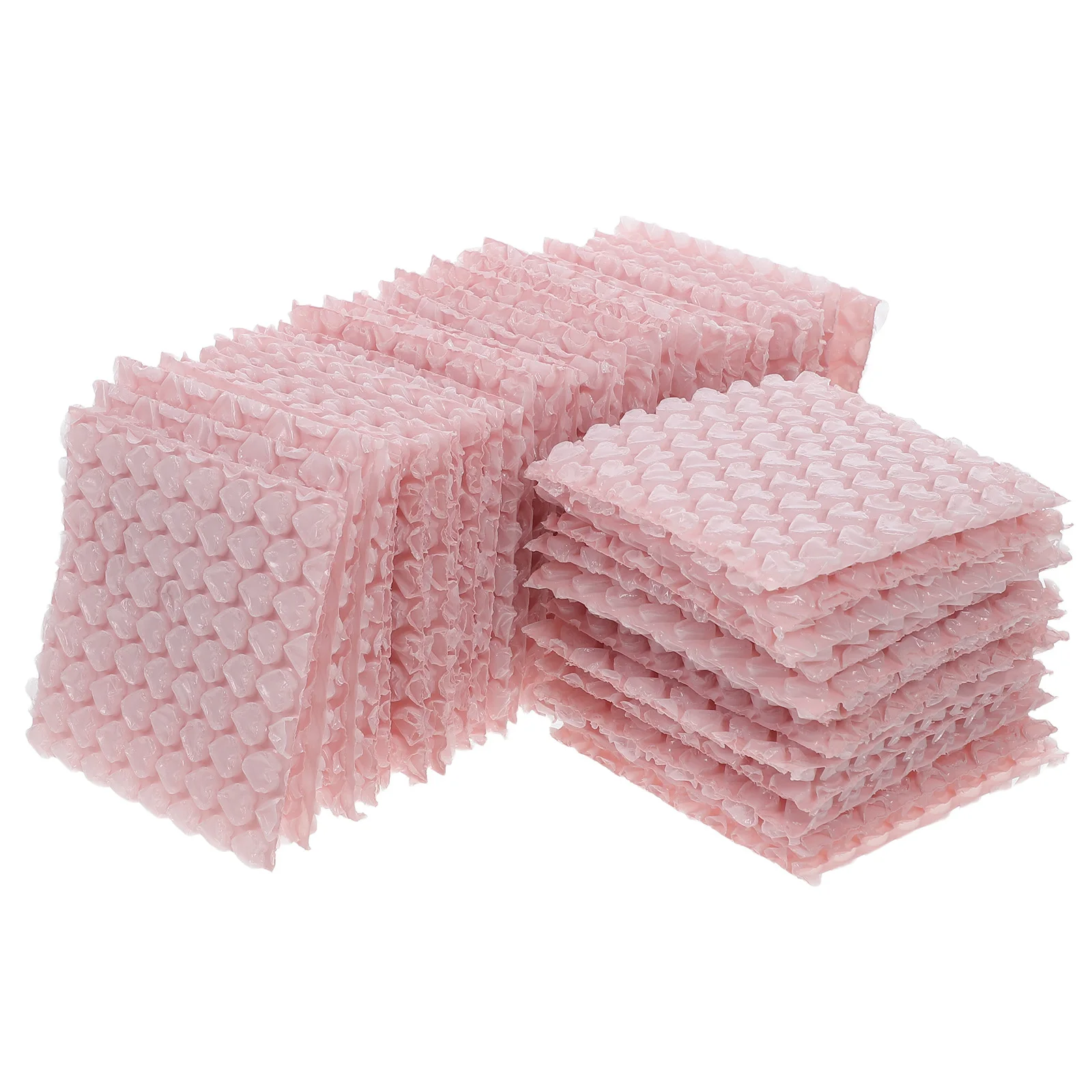 50 قطعة من أكياس وسائد التعبئة الوردية السميكة المقاومة للصدمات، مثالية للشركات الصغيرة