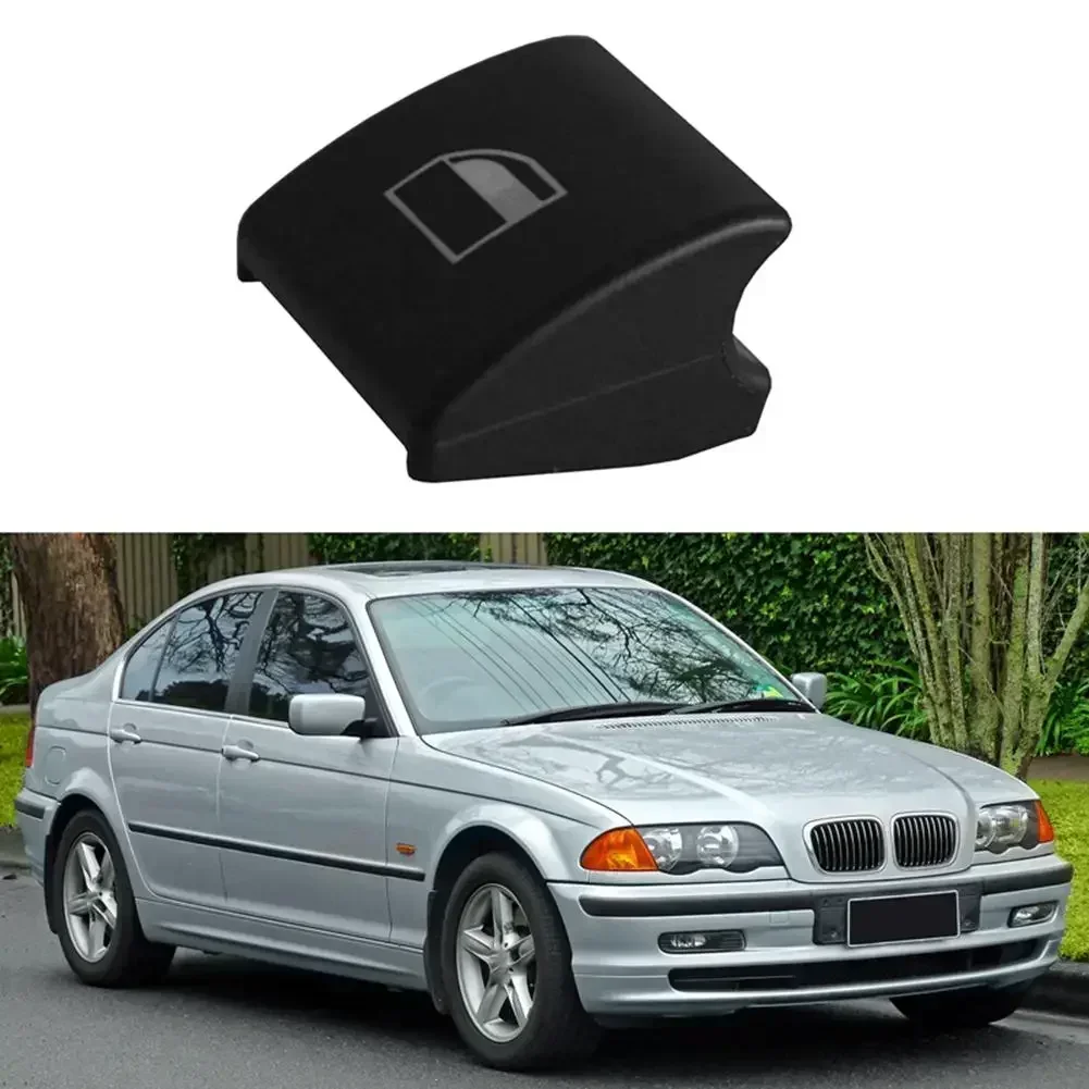 Door Window Glass Switch Buttons Frame Covers For BMW 3 Series  E46 97-20 61318381514 Car Glass Switches Cap Front L Or R