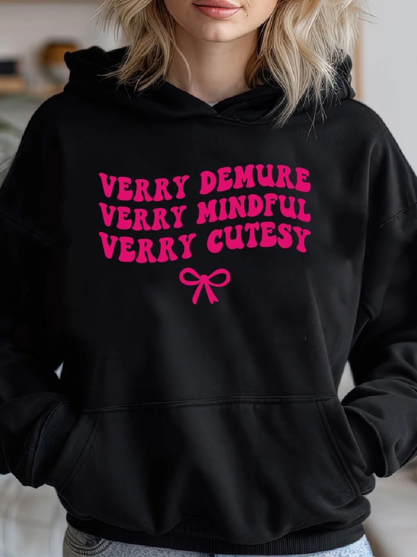 

Warm Letter Graphic Printing Autumn and Winter Pure Cotton Men's and Women's Hoodies Outdoor Street Fashion Sports Training