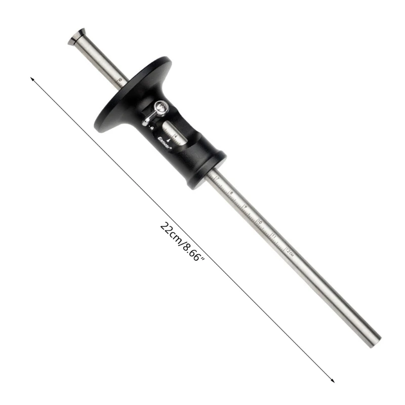 Woodworking Scribe DIY Tool Aluminum Alloy Marking Gauge Scribe Multi-functional