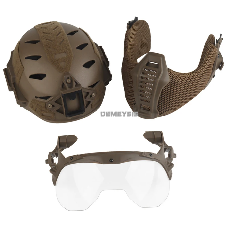 Wendy 3,0 Casco Táctico Protección Completa Airsoft, Caza y Paintball - imagen 5