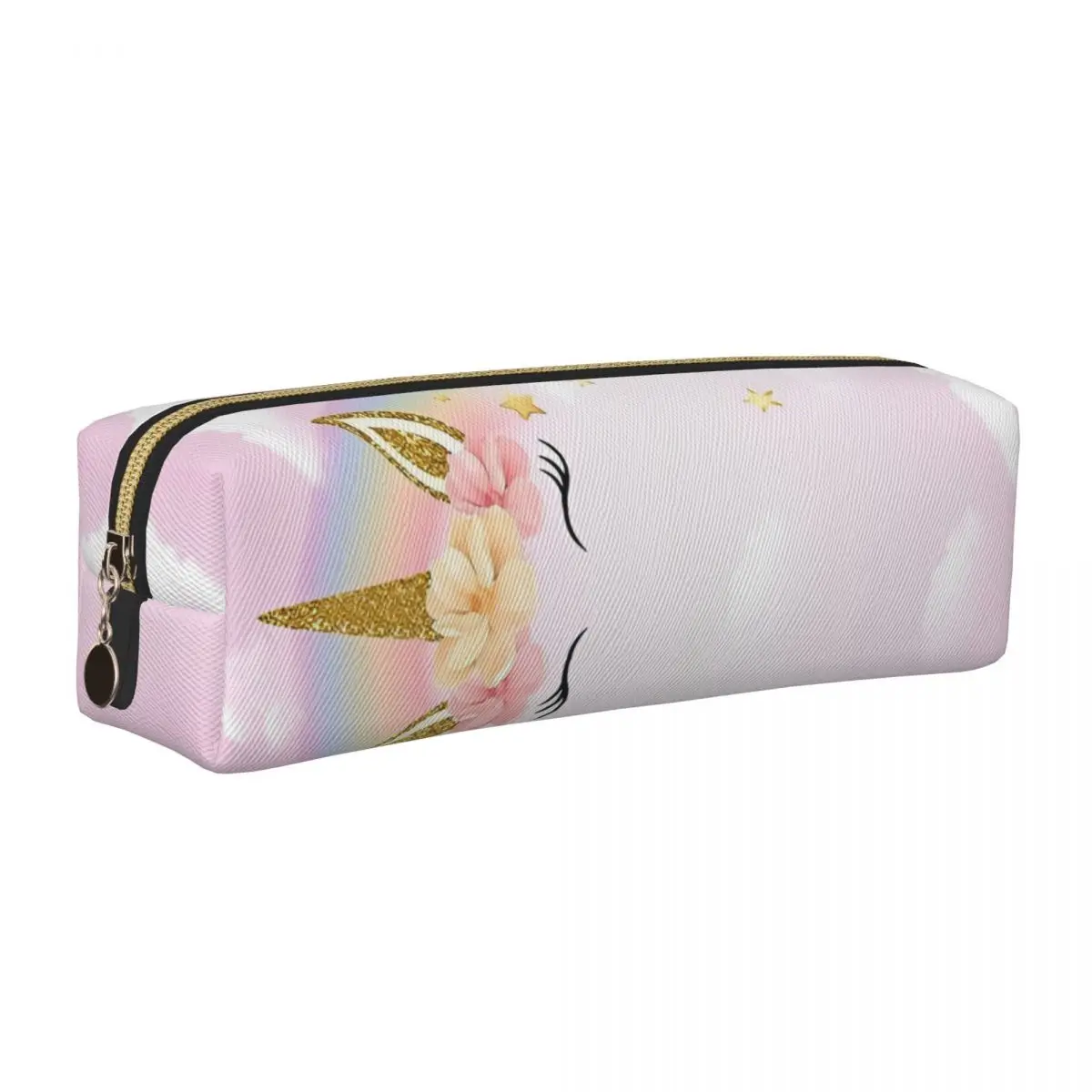 

Closed Eyes Unicorn Pencil Cases Cute Cute Eyelash Pen Holder Bags Girl Boy Big Capacity School Supplies Gifts Pencilcases