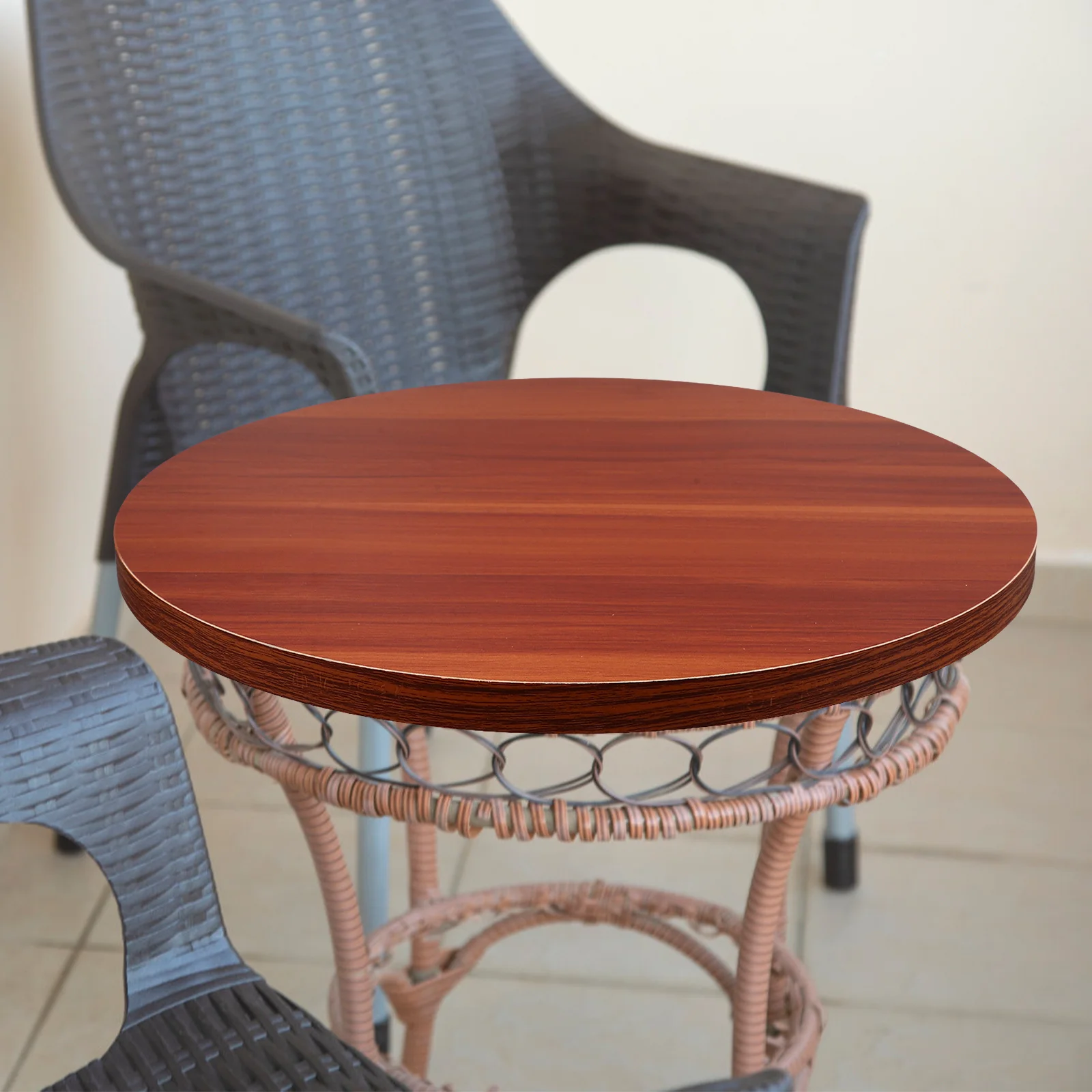 

Wood Round Dining Room Table Top 40cm Solid Wood Ideal DIY Dining Table Small Desk Tabletop DIY Dinning Tables