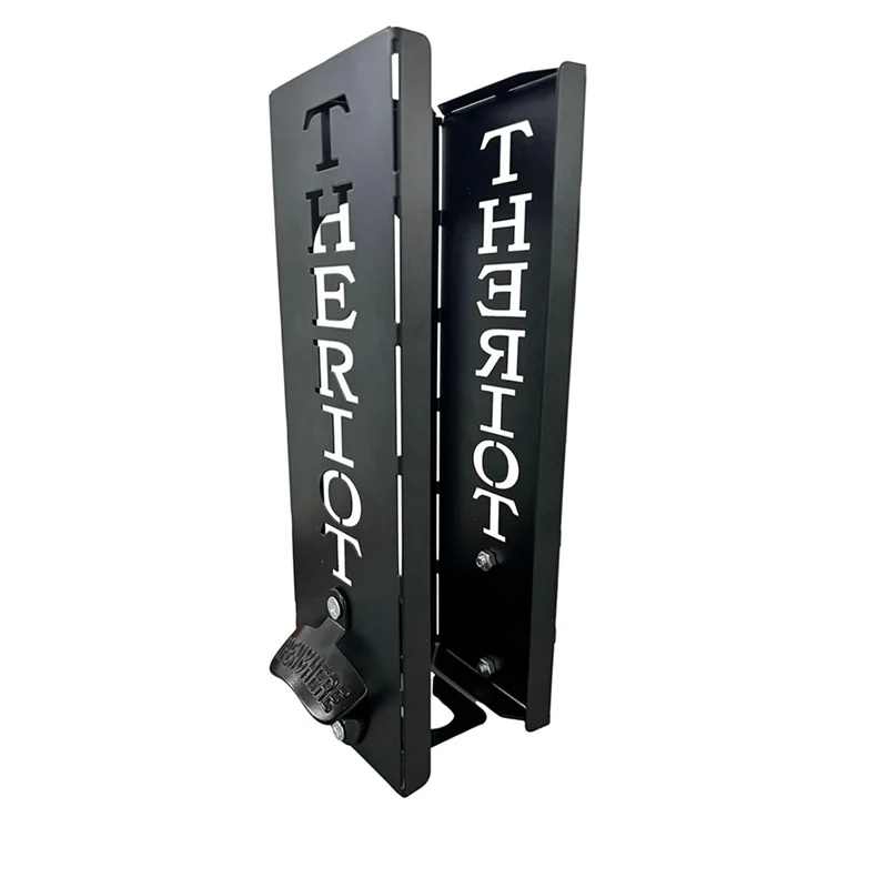 

A61P держатель-холодильник для банок с открывалкой для бутылок, диспенсер-холодильник, настенный металлический держатель-холодильник для банок, крутой подарок для мужчин и женщин