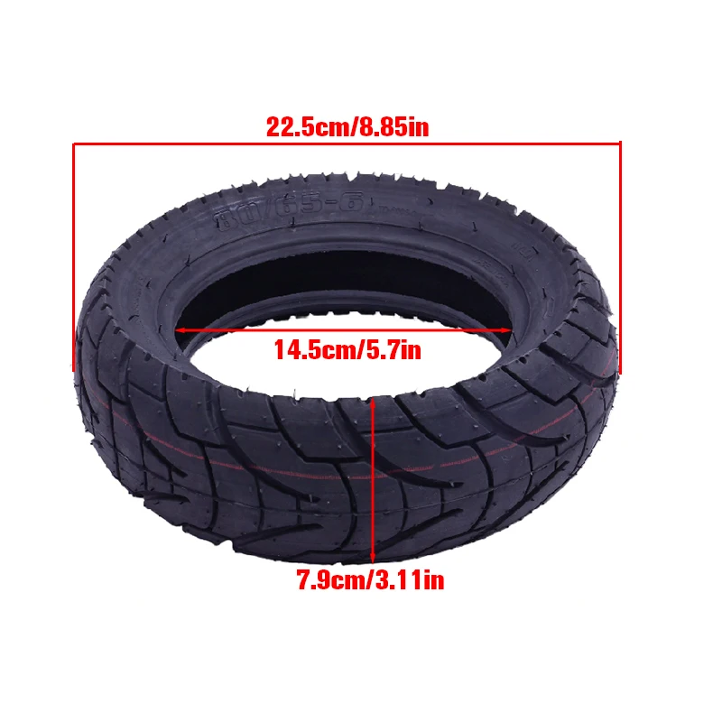 For Speedual Grace 10 Zero 10X Kugoo M4 Pro Tire Off-Road Inner Outer Tire 80/65-6 Tire Electric Scooter