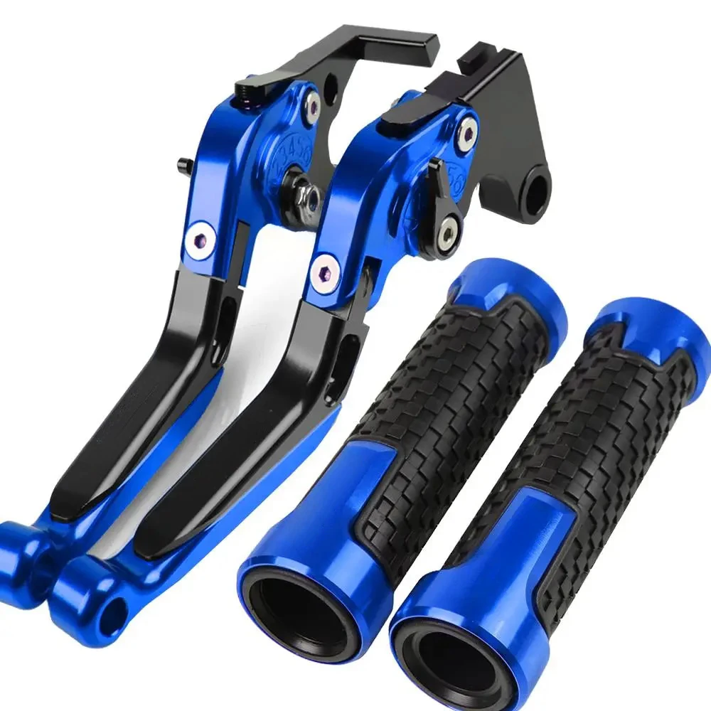 

Motorcycle Adjustable Brake Clutch Lever Foldable Handle Hand Grips Set For Yamaha YBR125 YBR250 YBR 125 250 2005-2014 2013 2012