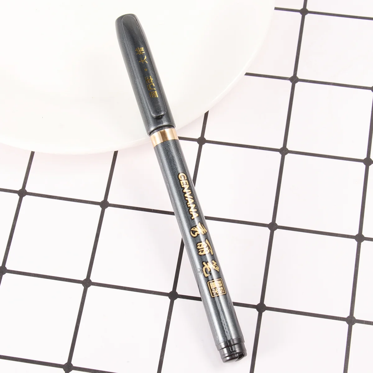 

3 шт., эргономичный дизайн, кисть, ручка для письма, ручки для каллиграфии, маркеры, средние