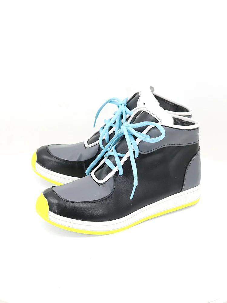 Blu Archivio Sunaokami Shiroko Scarpe Cosplay Halloween Anime Stivali Cosplay Scarpe con rialzo di altezza