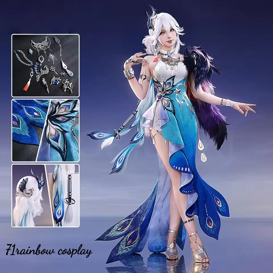 

Honkai：Star Rail Yao Guang Cosplay Costume Woman Halloween Outfits Dress Game Costumes Cosplay
