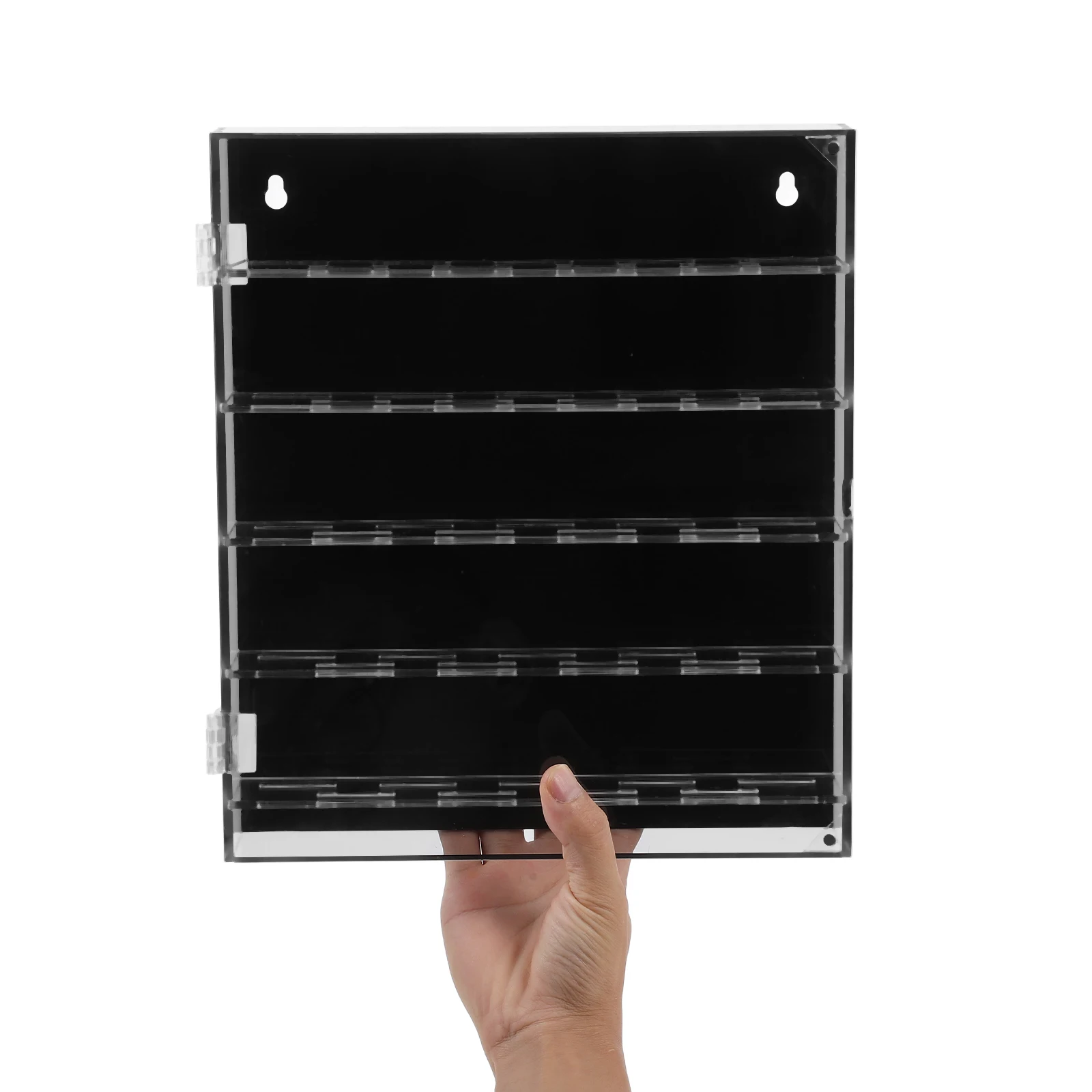 260X300X50 مللي متر الاكريليك عملة صندوق عرض ميدالية شفافة حقيبة للتخزين لهواة جمع التحدي عملات شارات دبابيس رقائق البوكر #4