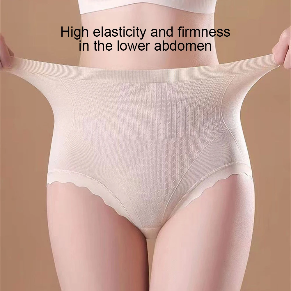 Abdomen And Hip Lifting, Breathable, Antibacterial, 2024 New High Waist Womens Underwear, Postpartum Body Shaping Underwear