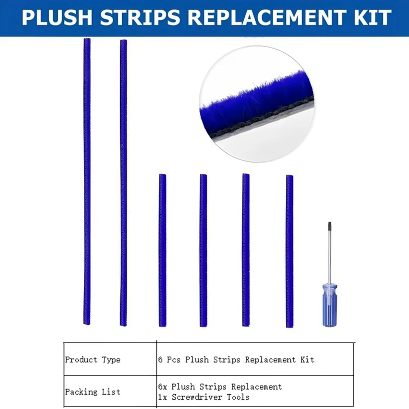 Комплект для замены полосок PORK-Plush для Dyson V11 V10 V8 V7 V6, головка очистителя мягкого ролика, запасные части для фетровых полосок