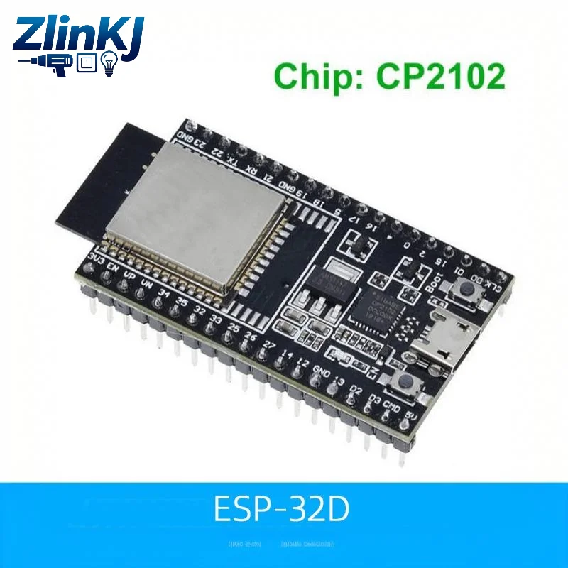 ESP32-DevKitC Development Board ESP32  32D 32U Module CP2102 Chip Wireless WiFi Bluetooth Board For IoT Project DIY