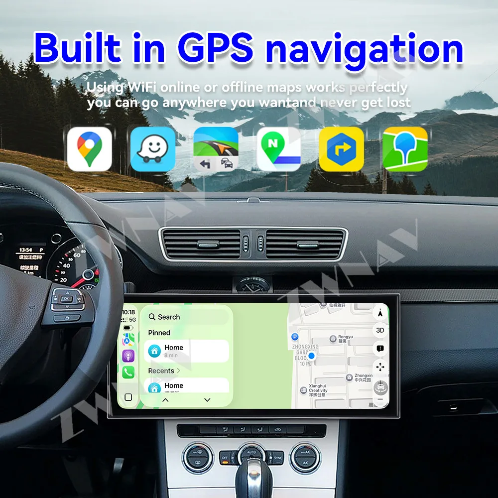 

Для Volkswagen Magotan/CC 2012-2016: Мультимедийный дисплей Android 15 с экраном 15,8 дюйма, GPS-навигатор, автомобильные аксессуары для интерьера
