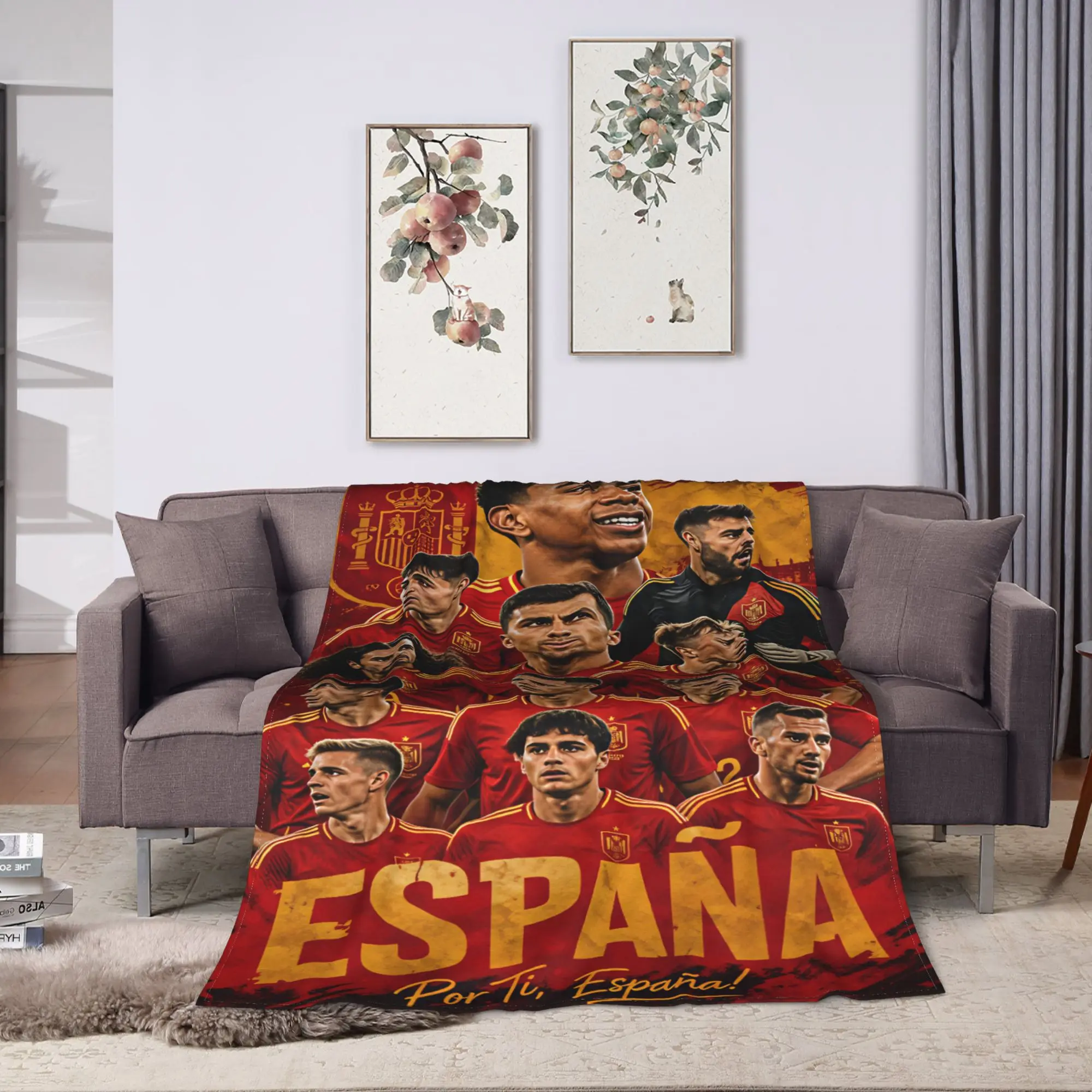 Super Warm Blanket Airplane Travel make spain great again  Throw Blanket  Flannel Bedspread For Outdoor Novelty Sofa Bed Cover