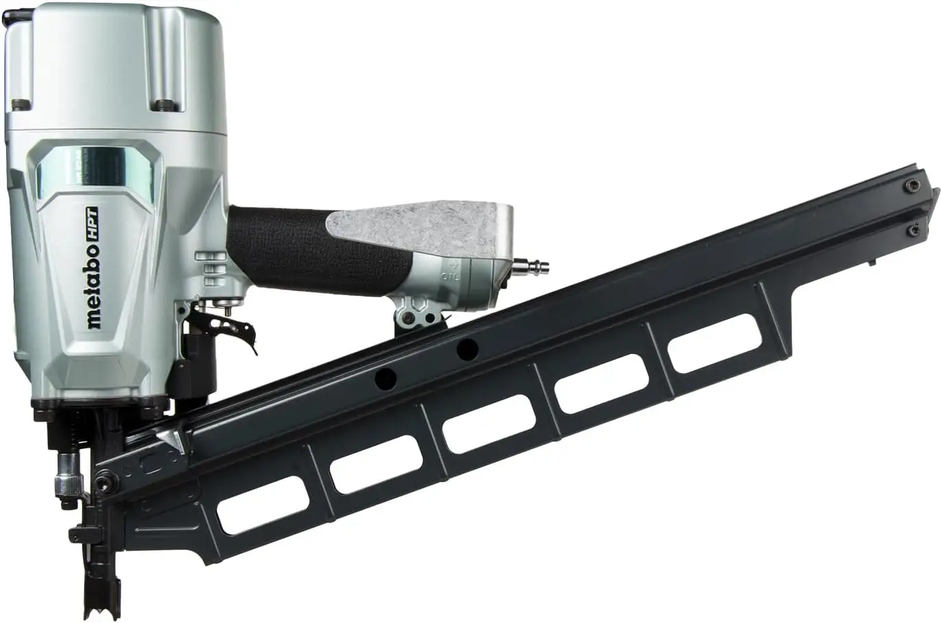 HPT Framing Nailer  Pneumatic  2 to 3-1/4-Inch Nails Tool-less Depth Adjustment  21 Degree Magazine  Selective Actuation S