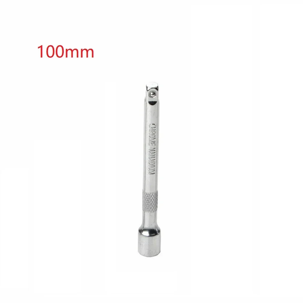 Ratchet Sleeve Extender Rod Auto Repair Durable 50/100/150mm Lengthened Short Rod Socket Ratchet 1/4 Drive Fast Wrench Hand Tool