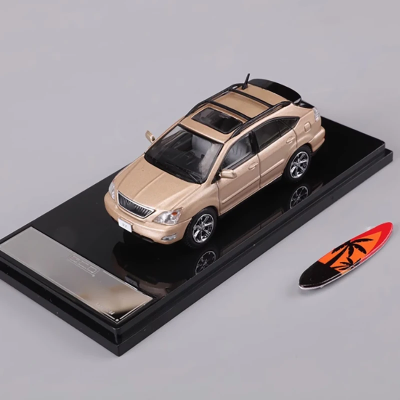 

Литой под давлением масштаб 1:64, имитация легкосплавного автомобиля, модель RX300, готовая машина, коллекция хобби, орнамент, детские игрушки