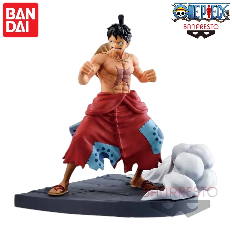 In Stock Bandai Banpresto Original One Piece Log File Selectio Luffy Vol 1 Eustass Kid Vol 2 Model Doll Brand New Boxed