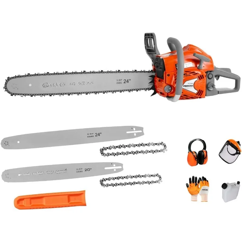 

Cycle Top Handle Gas Powered Chainsaw 24 Inch 20 Inch Petrol Handheld Cordless Chain Saw for Tree Wood Cutting