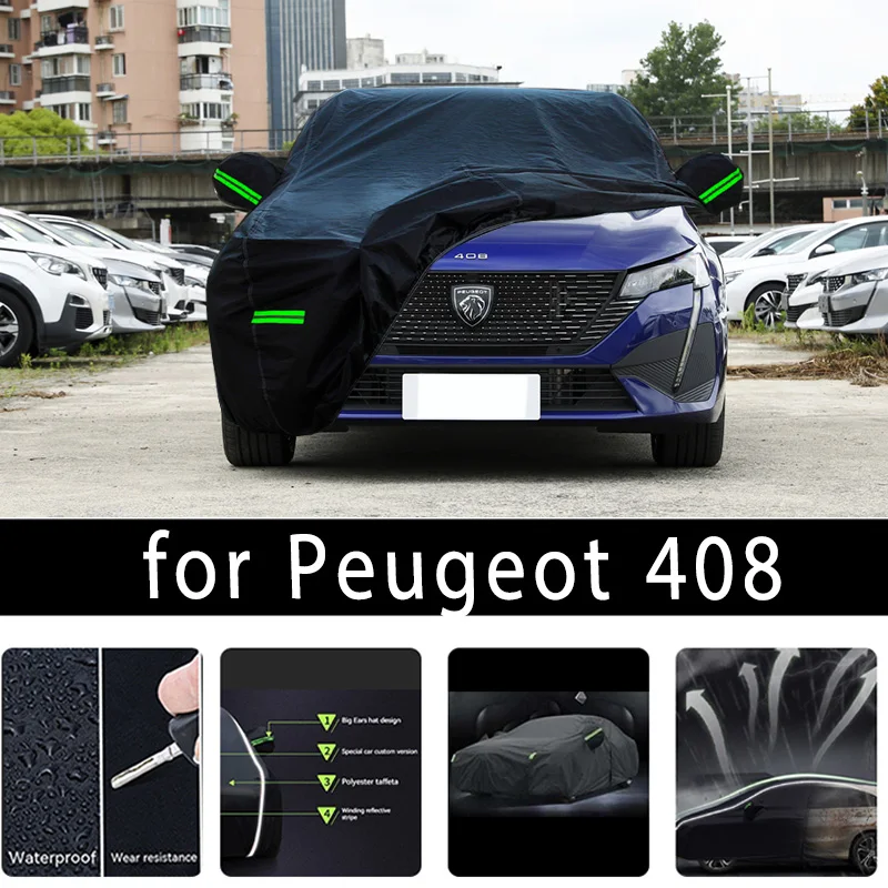 

For Peugeot 408 protective covers, it can prevent sunlight exposure and cooling, prevent dust and scratches