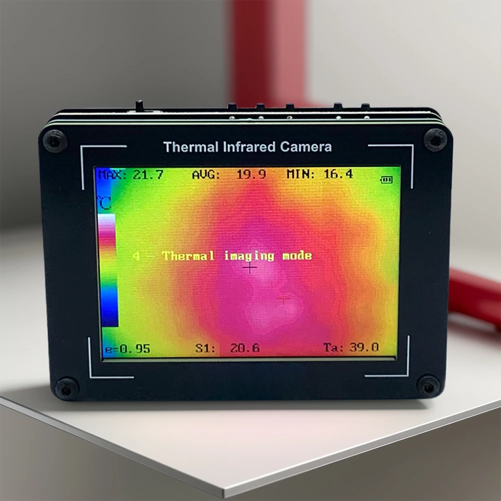 

3.5 Inch Thermal Imaging Camera -40-450℃ 32x24 Pixel Infrared Thermal Imager for Inspection Electrical/Mechanical Building