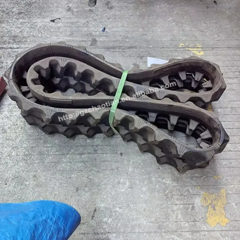 High Quality Excavator Rubber Track 180*72*43 Rubber Track Excavator Undercarriage Skid Steer Loader Skid Steer Tracks-HDF