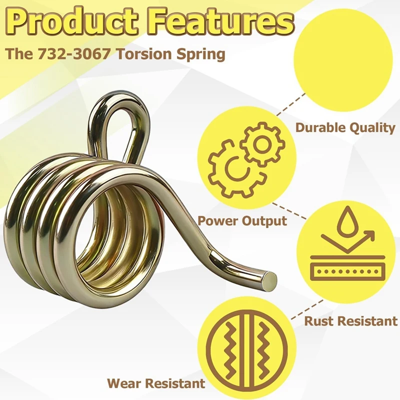 DT19 732-3067 Torsion Spring for Cub Cadet Z-Force for GT Tank Lawn Mower Fits 42